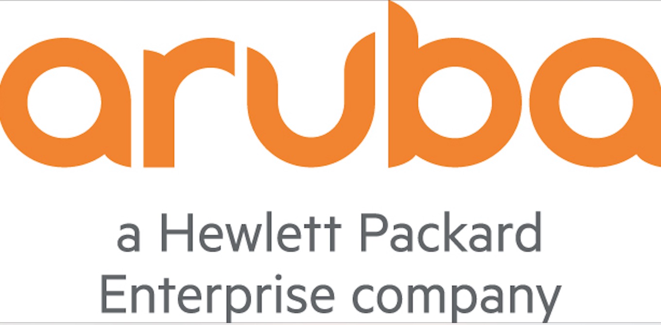 Aruba, a Hewlett Packard Enterprise Company logo